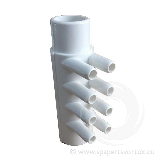 Air Manifold 1" SPG x 3/8" (8 Barb)