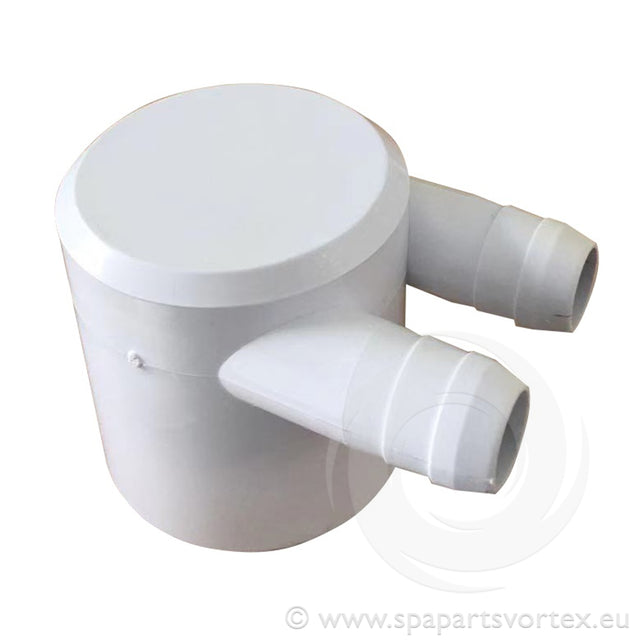 Nourrice 2" F/Ferm?e avec 2 sorties cannel?es 3/4"