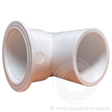 Hydroair 50mm 90? Elbow Nut - image 2