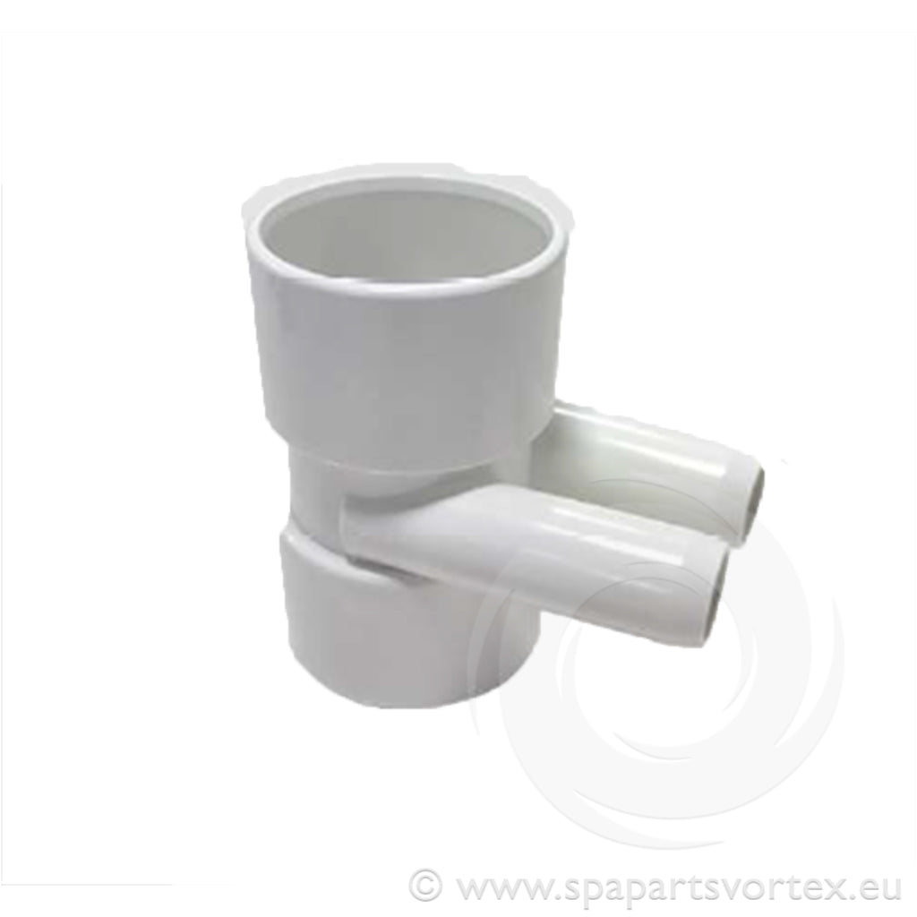 Nourrice 1,5" F avec 2 sorties biseaut?es 3/4"