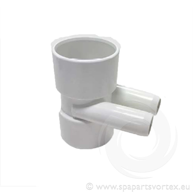 Nourrice 1,5" F avec 2 sorties biseaut?es 3/4"