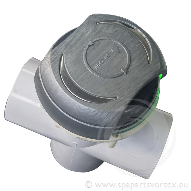 Las Water Sapphire 2'' Diverter Standard with Lighting Ring