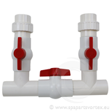 Heat Pump Bypass Ball Valve Kit 1.5"