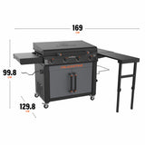Blackstone 36in Culinary Griddle with Cabinet and Side Table