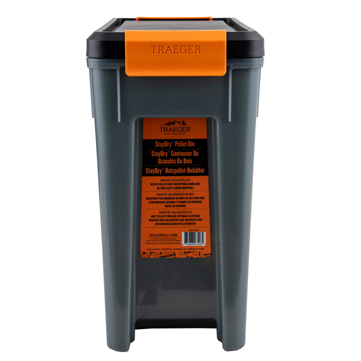 Traeger Staydry Pellet Bin and Lid