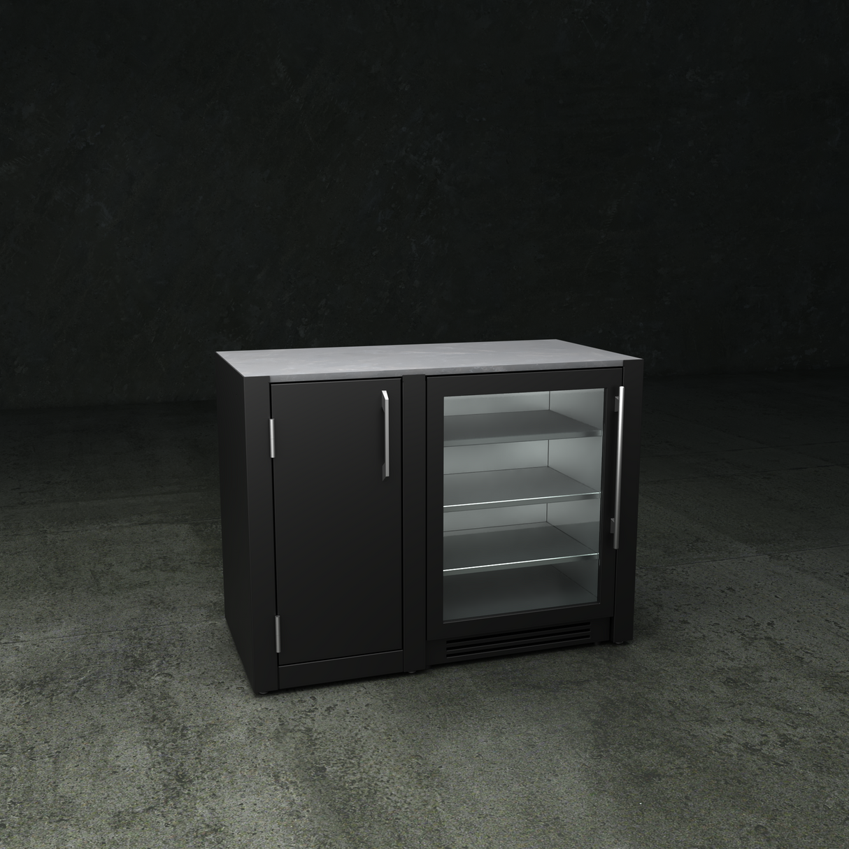 The British Outdoor Kitchen - Fridge Unit