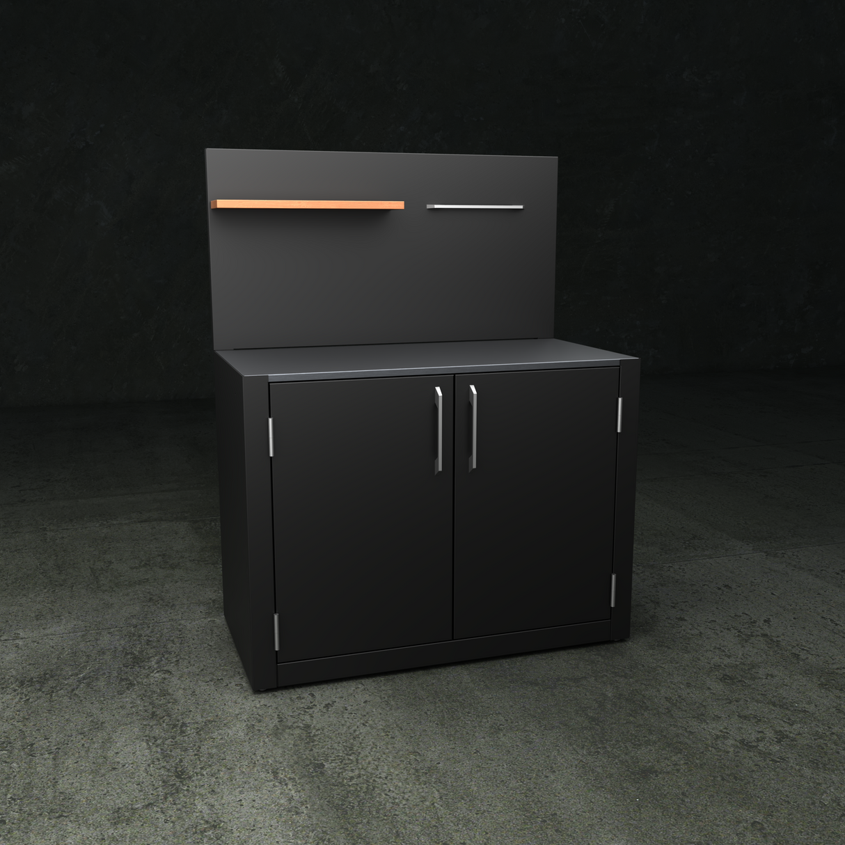 The British Outdoor Kitchen - Standard Double Door Cabinet