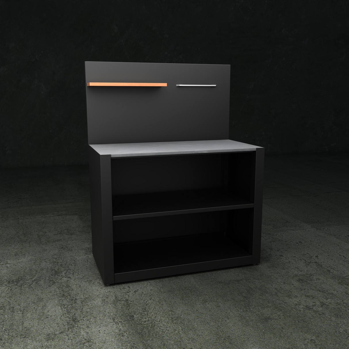 The British Outdoor Kitchen - Open Shelf Cabinet