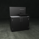 The British Outdoor Kitchen -  Double Sink Unit