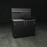 The British Outdoor Kitchen -  Double Sink Unit