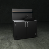 The British Outdoor Kitchen -  Double Sink Unit