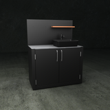 The British Outdoor Kitchen -  Double Sink Unit