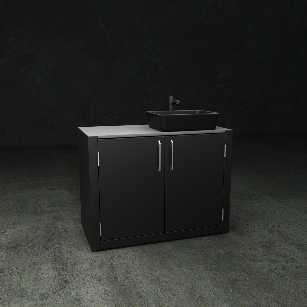 The British Outdoor Kitchen -  Double Sink Unit