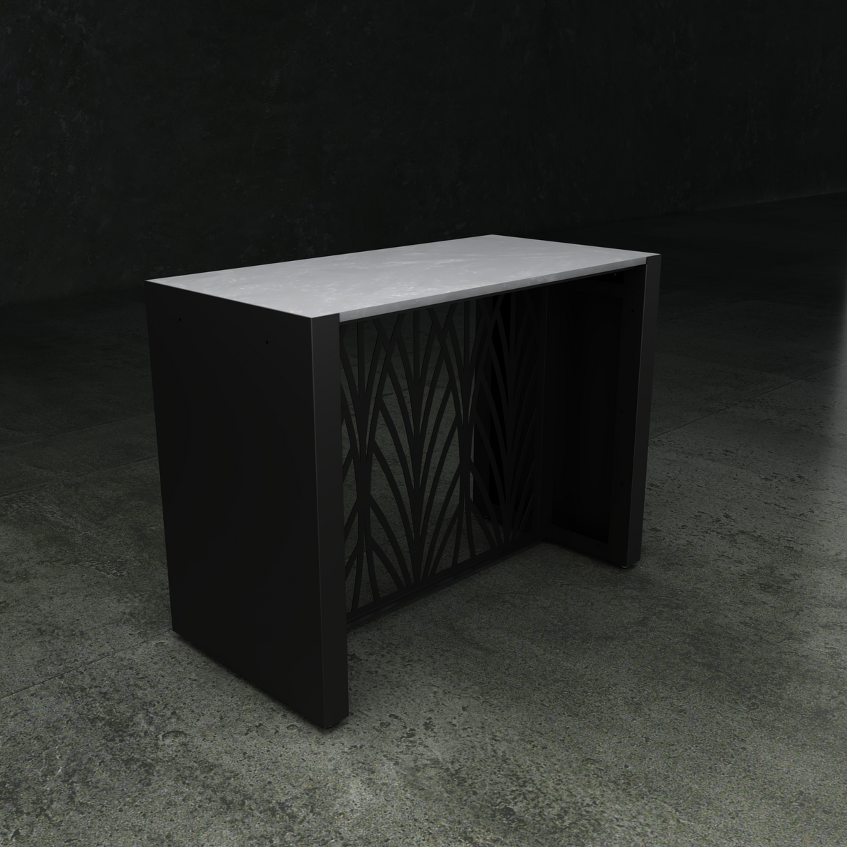 The British Outdoor Kitchen - Feature Pattern Table