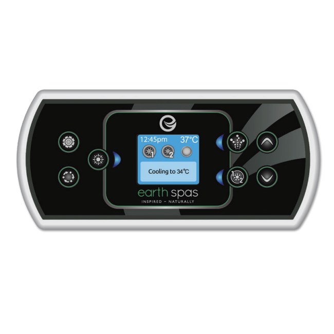 Earth Spas IN.K506 Topside Control