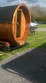 Wood Fired Barrel Sauna