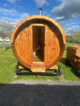 Wood Fired Barrel Sauna