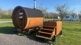 Wood Fired Barrel Sauna