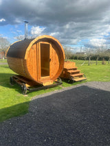 Wood Fired Barrel Sauna