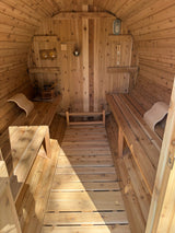 Barrel Sauna 8ft