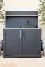 The British Outdoor Kitchen -  Double Sink Unit
