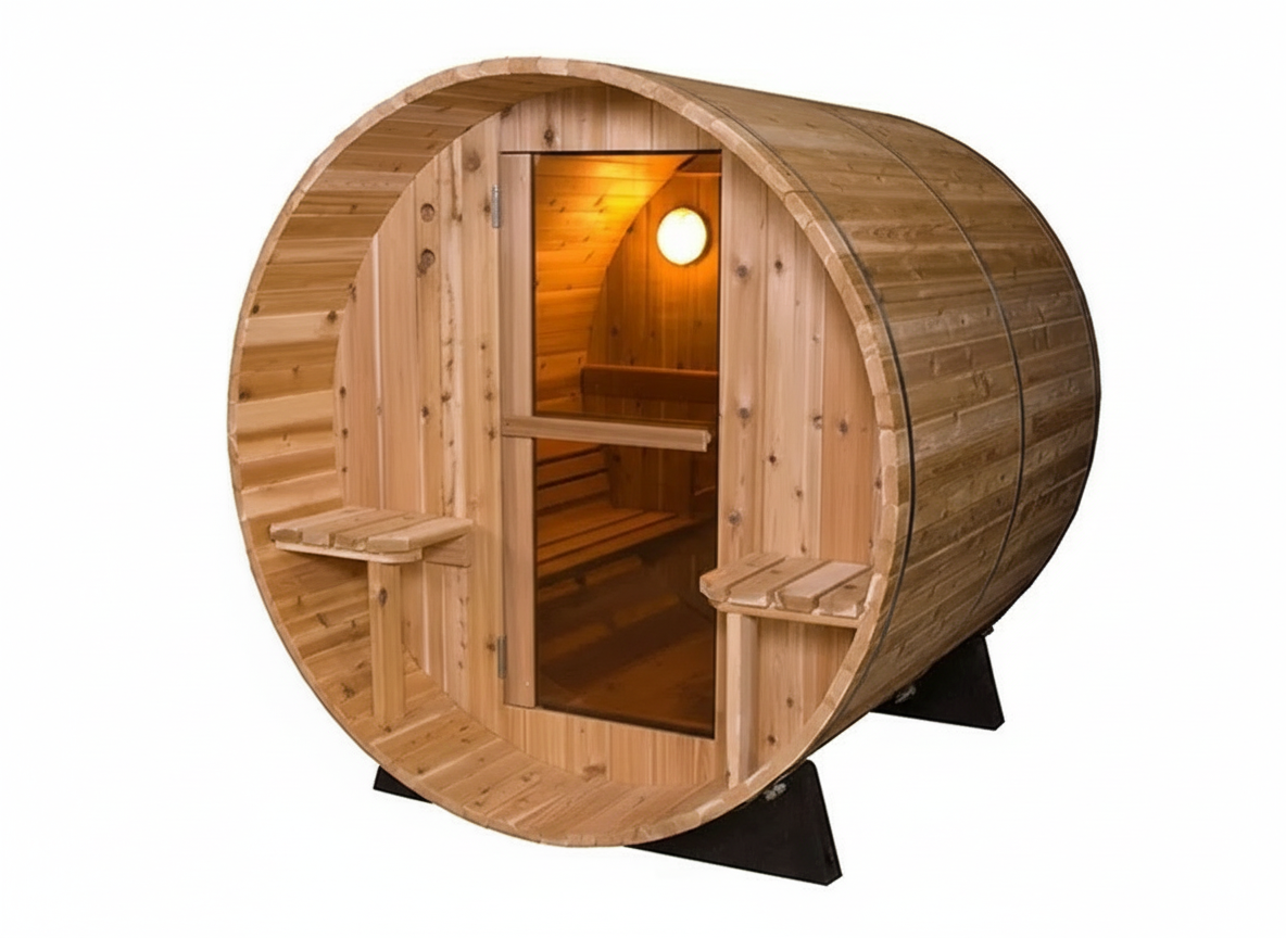 Barrel Sauna 7+1ft