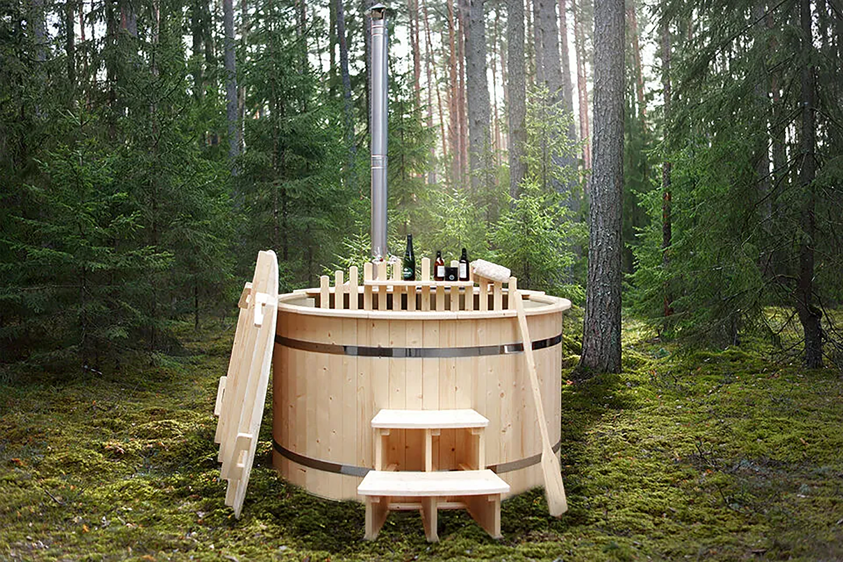 Wood Fired Hot Tub