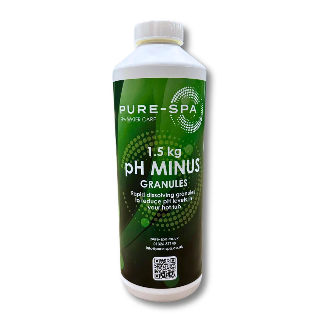 Pure Spa pH & Alkalinity Reducer Granules – 1.5kg | pH Decreaser