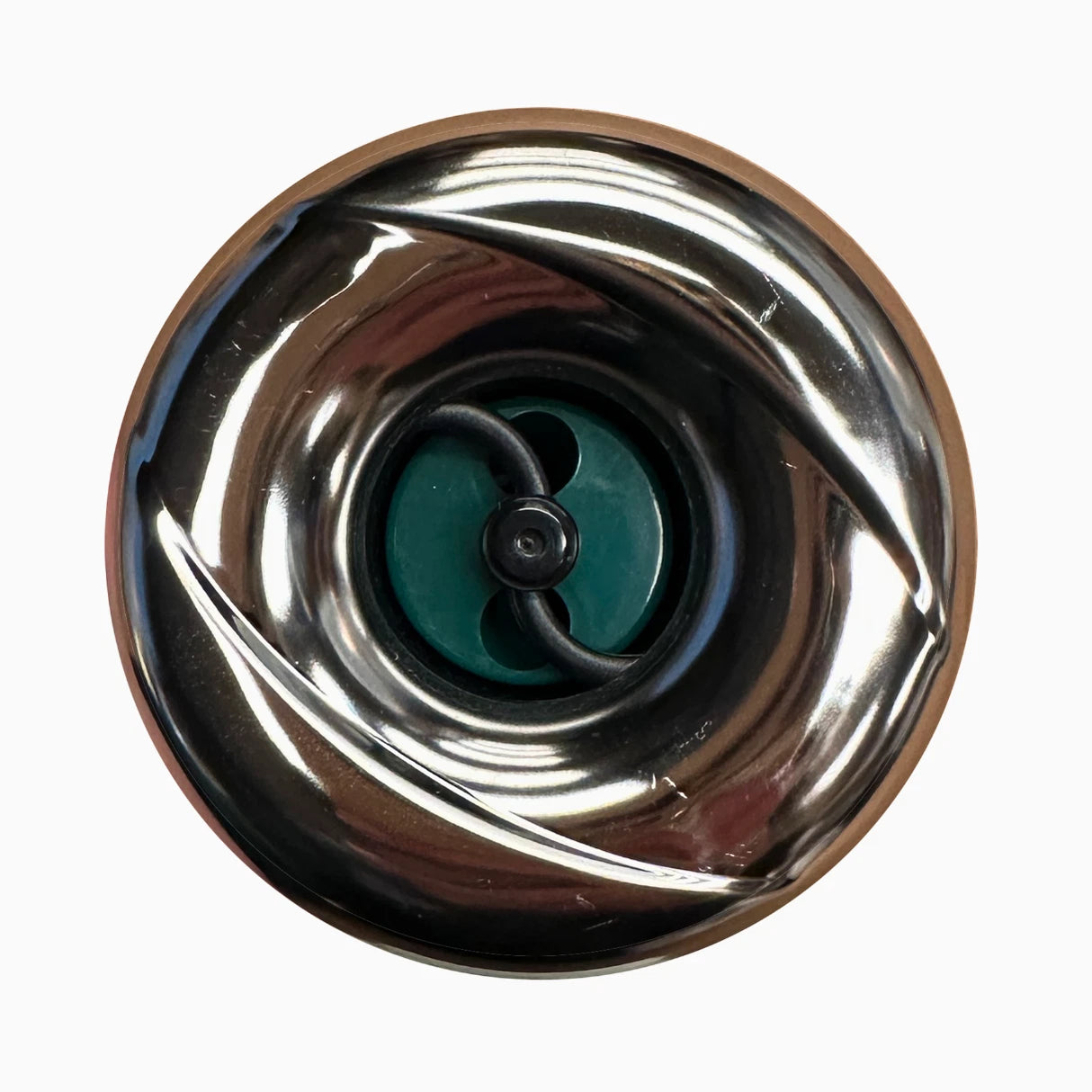 Passion | 3 3/8″ Mini Jet, Pulsator, Thread-In, Smooth, Chrome-Green