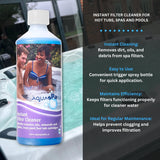 Share AquaSparkle Spa Instant Filter Cleaner - 0.5L